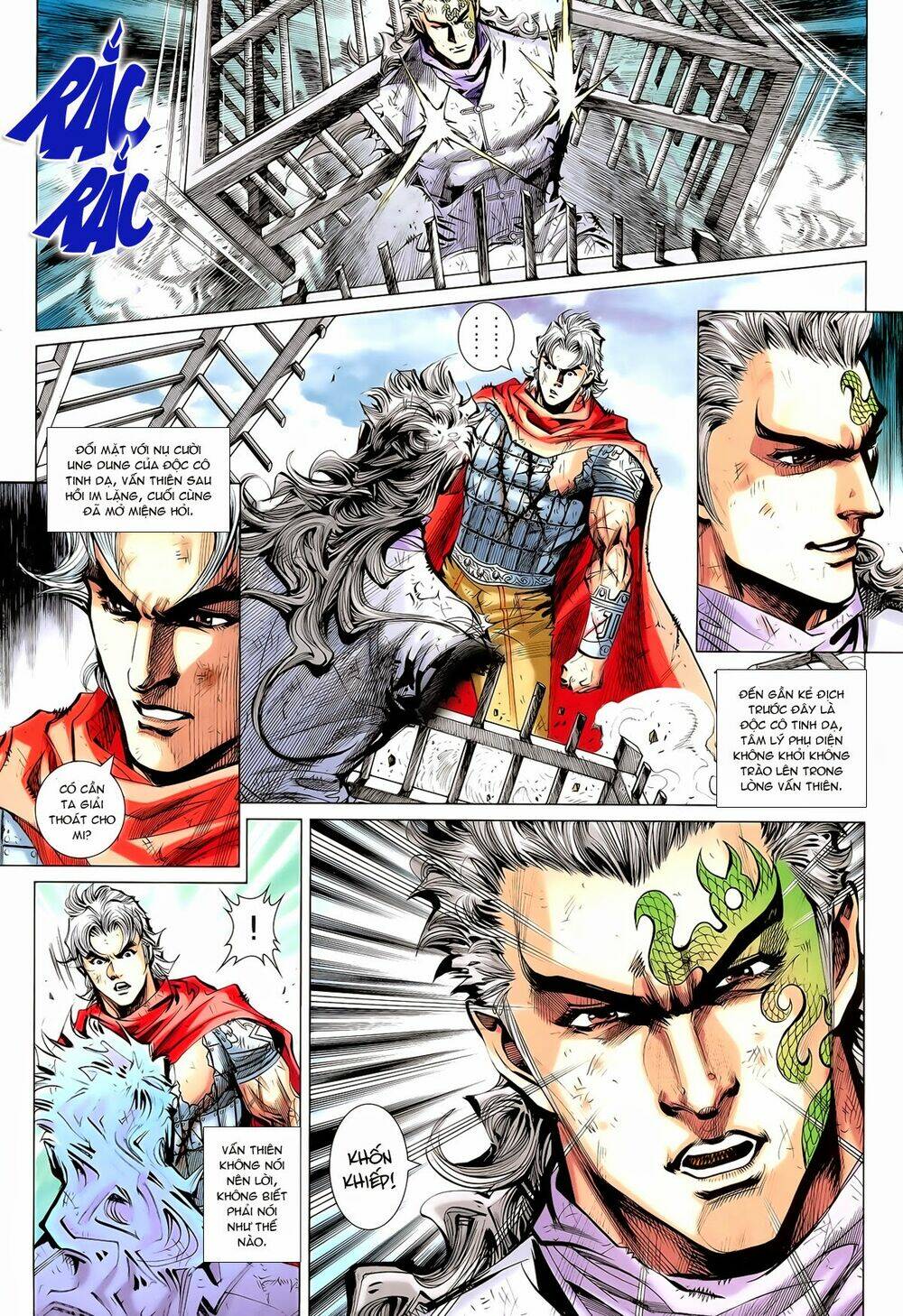 thần binh vấn thiên chapter 29 12