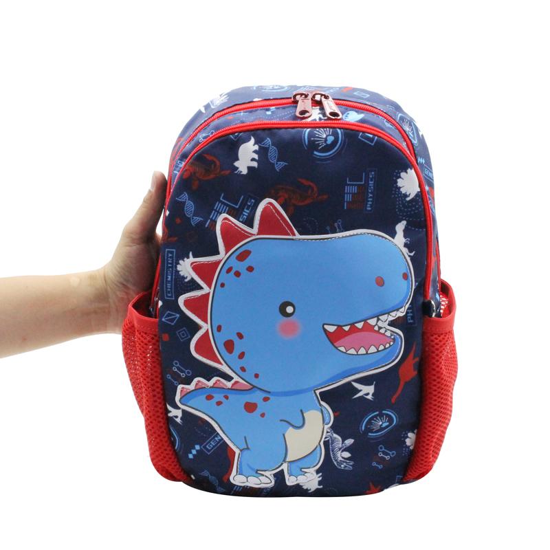 Ba Lô Học Sinh Bé Trai Size S - Dino - Miti BL1082S-DIN-X.DEN-DO - Màu Xanh Đen