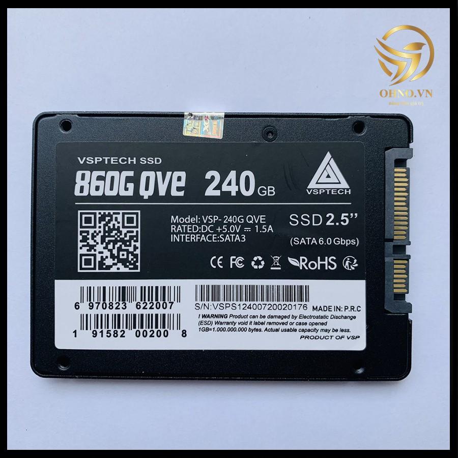 Ổ Cứng SSD VSPTECH (860G QVE) 120GB 128GB 240GB Ổ Cứng Máy Tính PC Laptop 2.5inch Cổng SATA3 6Gb/s -hàng chính hãng