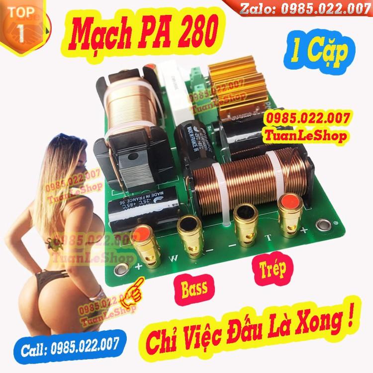 MẠCH PHÂN TẦN 2 LOA P A 280 - GIÁ 2 MẠCH LOA P A 280