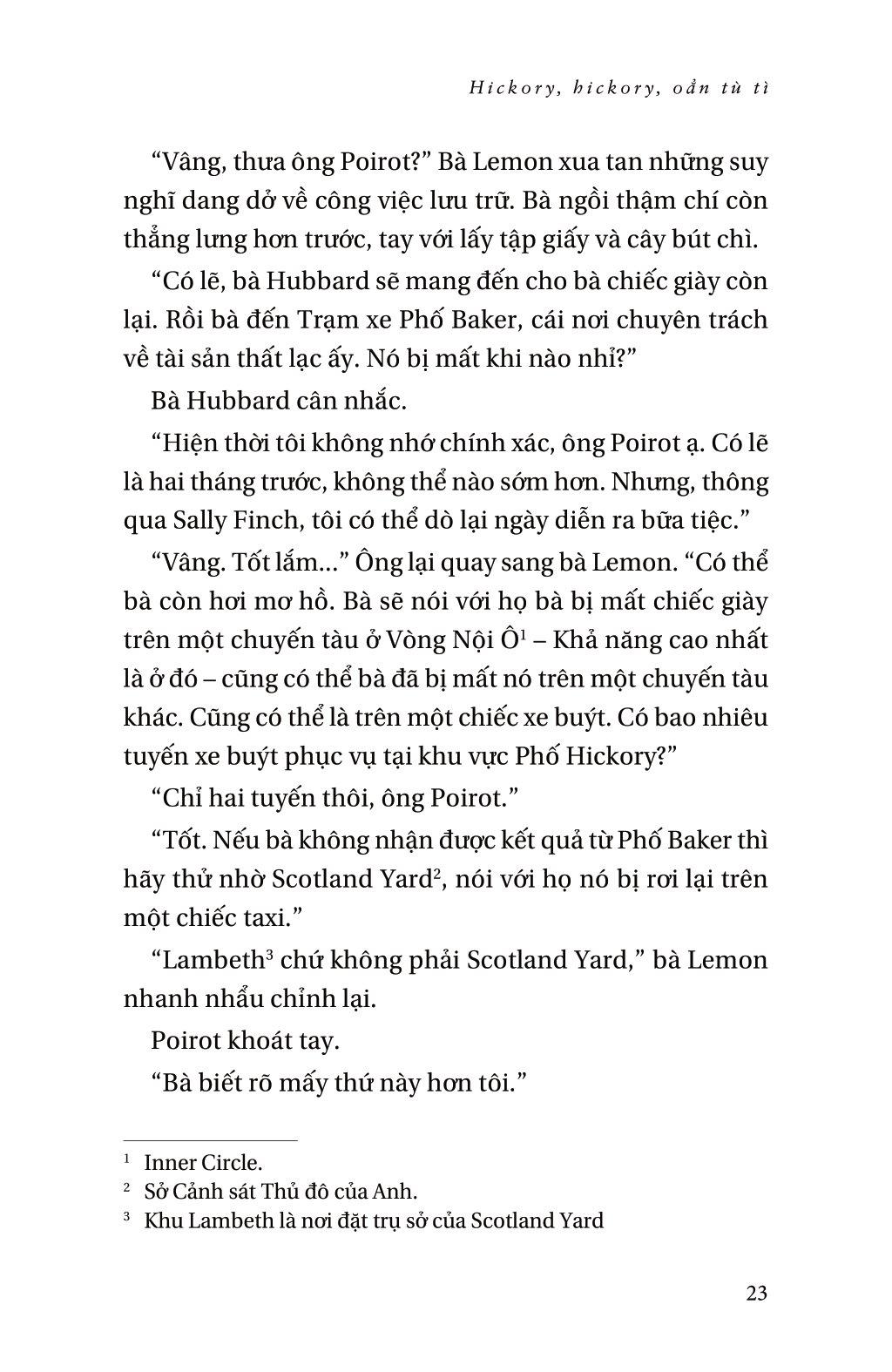 Hickory, Hickory, Oẳn Tù Tì