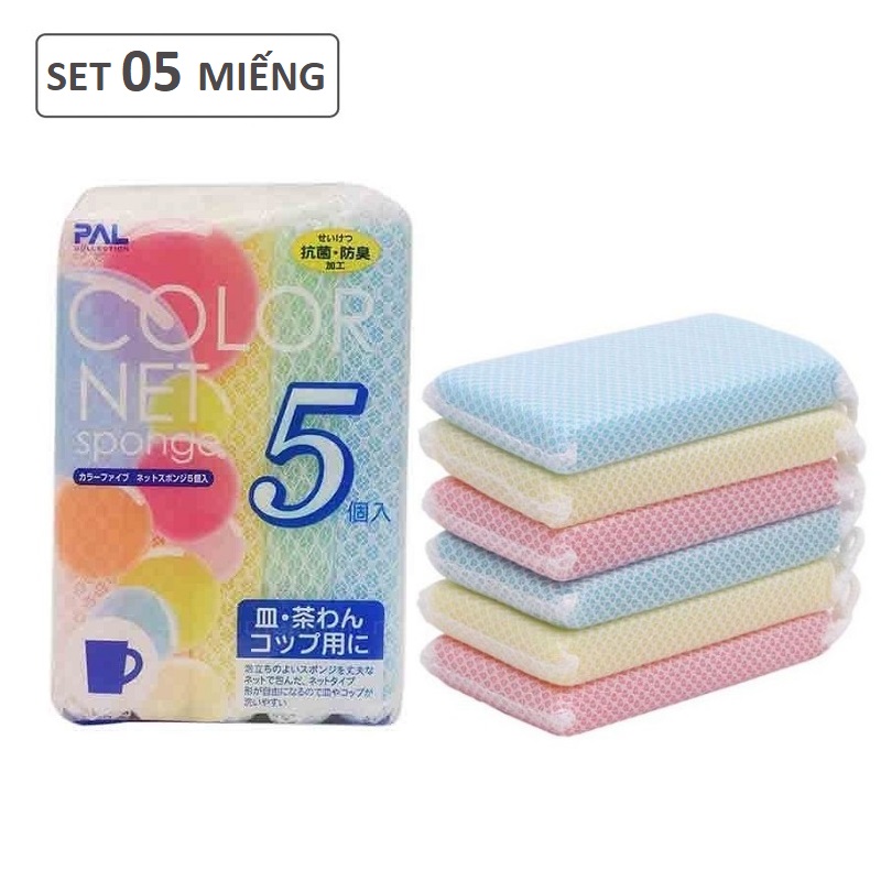 Combo 5 miếng rửa chén bát tiện lợi- BBRC*5