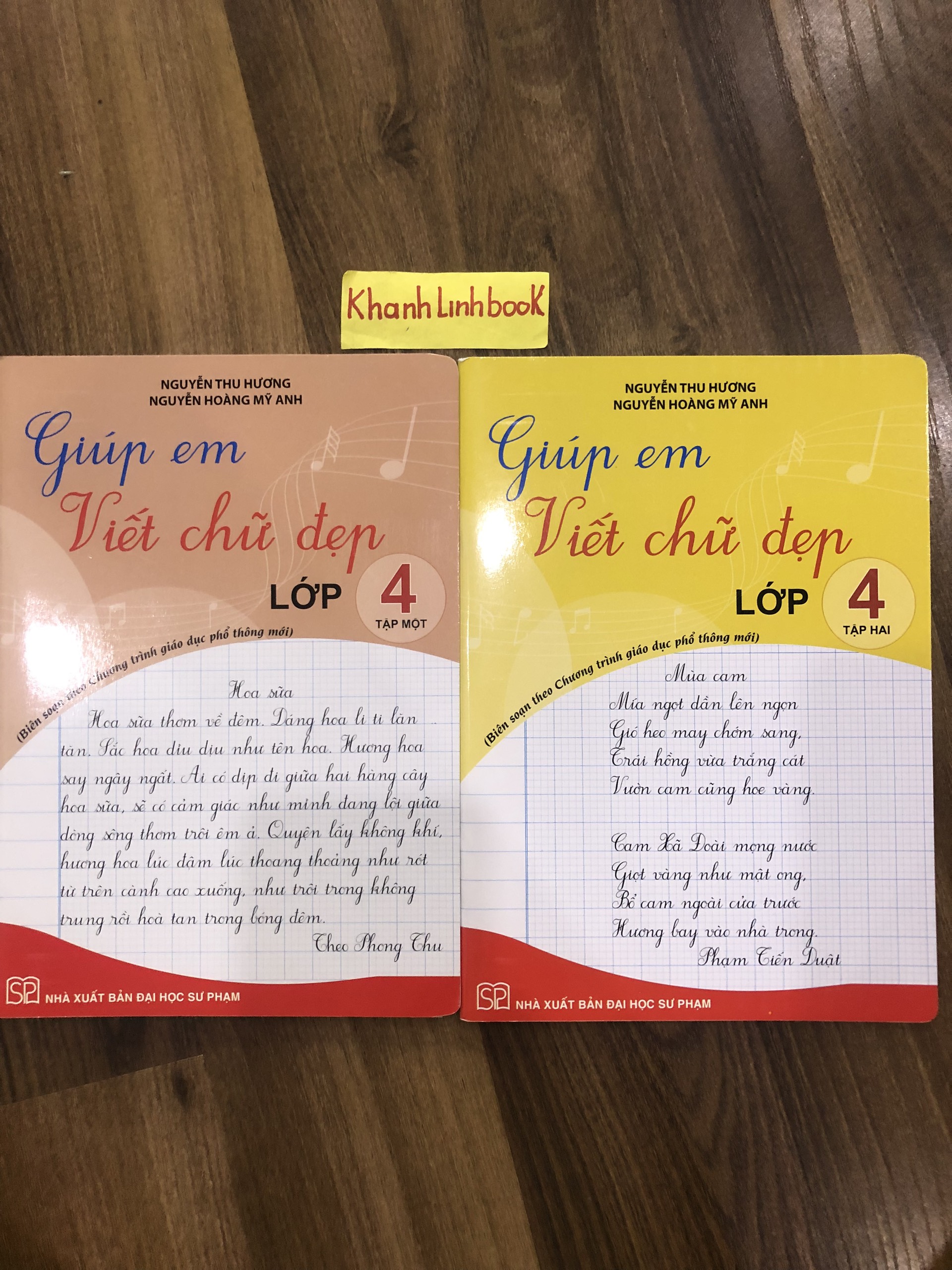 Sách - Combo Giúp em viết chữ đẹp lớp 4 - tập 1 + 2 (cánh diều) (KP)