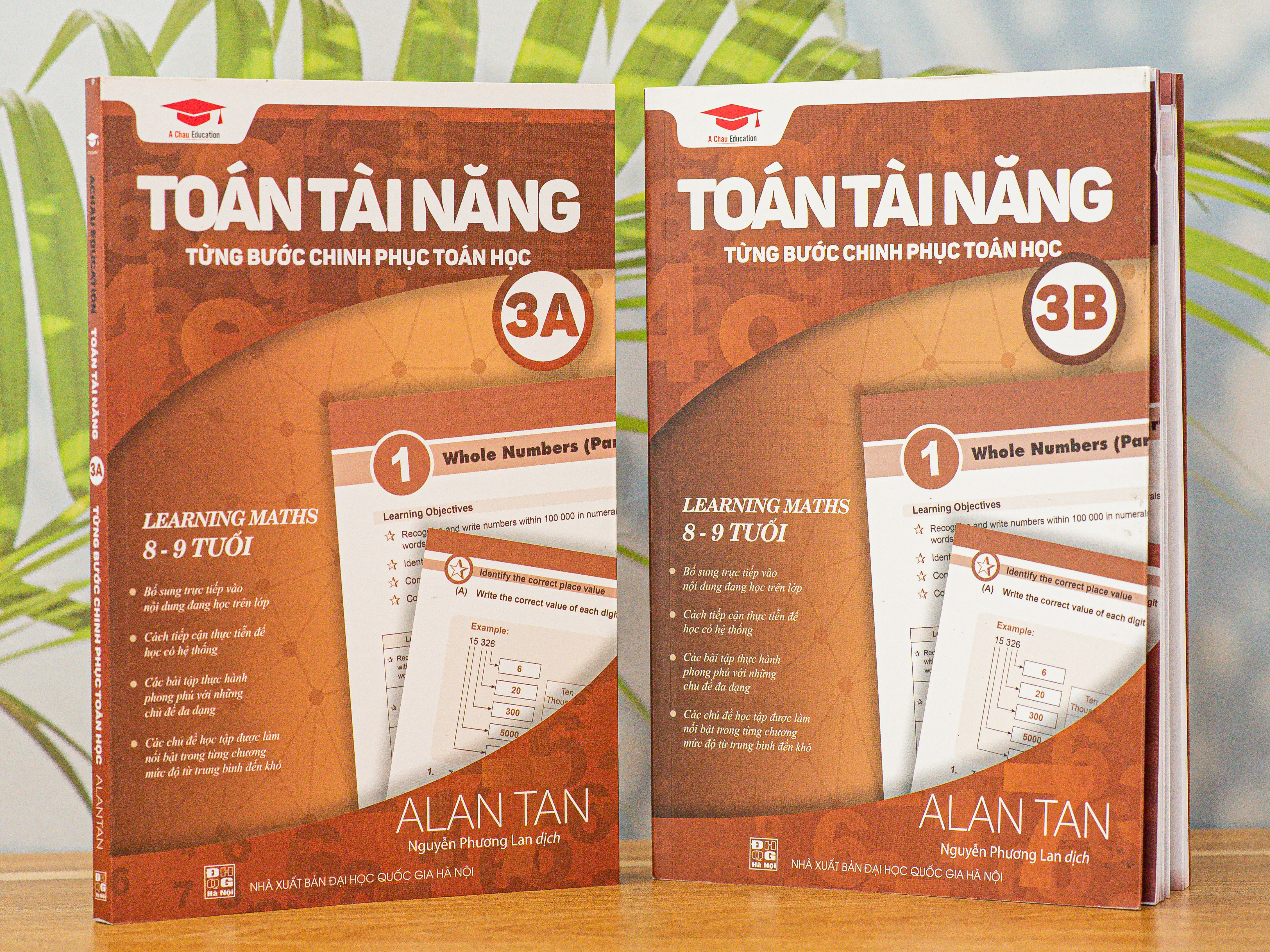 Sách toán tài năng 7 cuốn, 7 - 11 tuổi Sách toán lớp 2 đến lớp 5 Á Châu Books