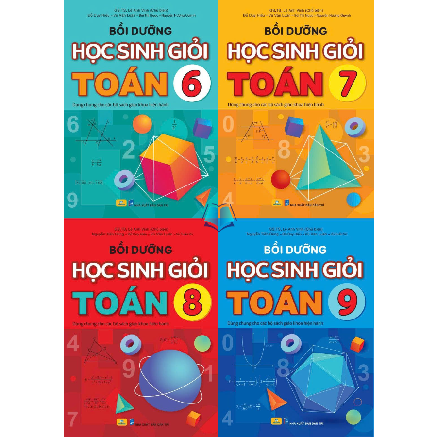 Sách - Bồi Dưỡng Học Sinh Giỏi Toán 6 7 8 9 - Dùng chung cho các bộ SGK hiện hành