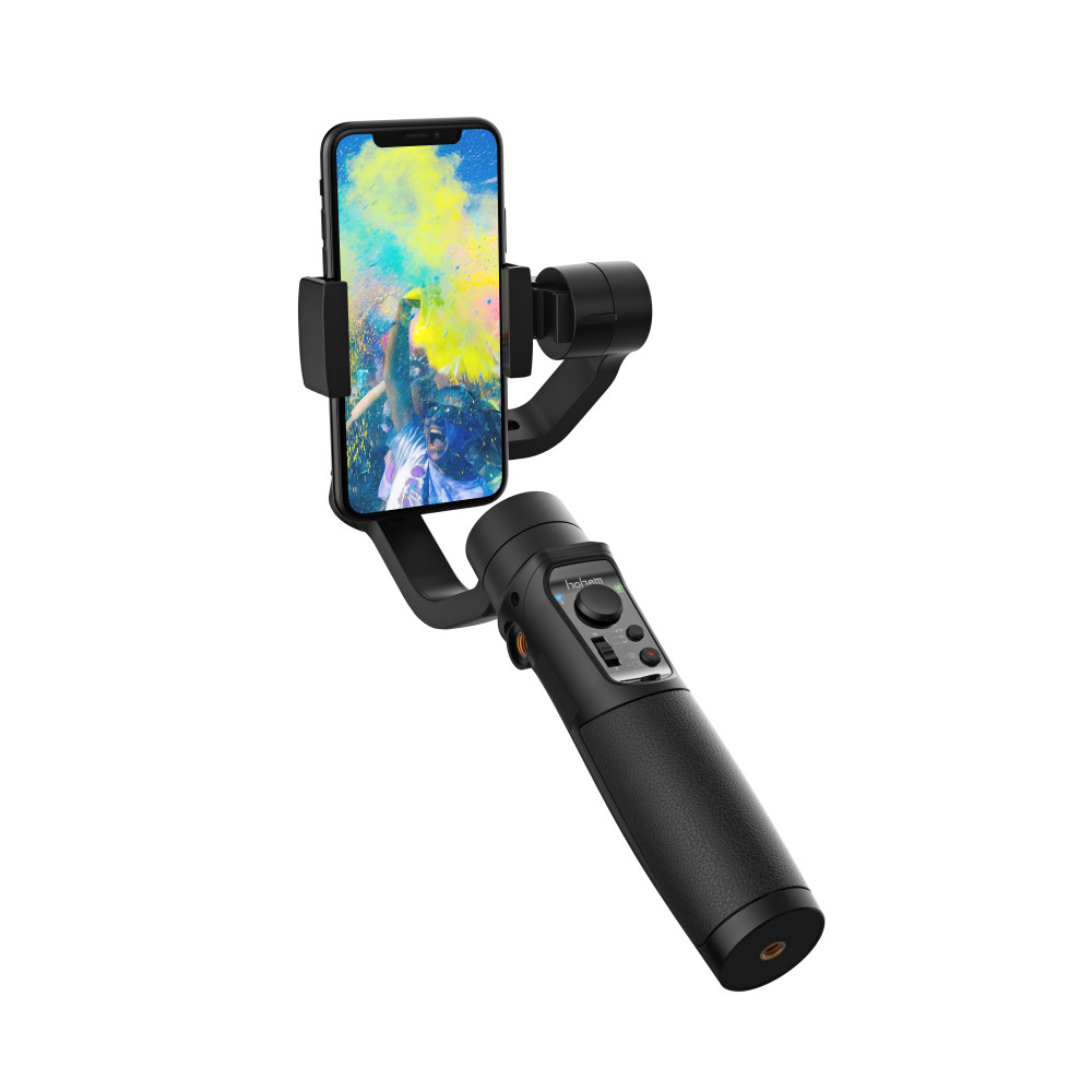 Hohem Isteady Mobile plus-Gimbal Chống Rung Dành Riêng Cho Điện Thoại Smartphone, Nhận Diện Khuôn Mặt, Theo Dõi Chuyển Động, Hoạt Động 12 Giờ - Hàng chính hãng