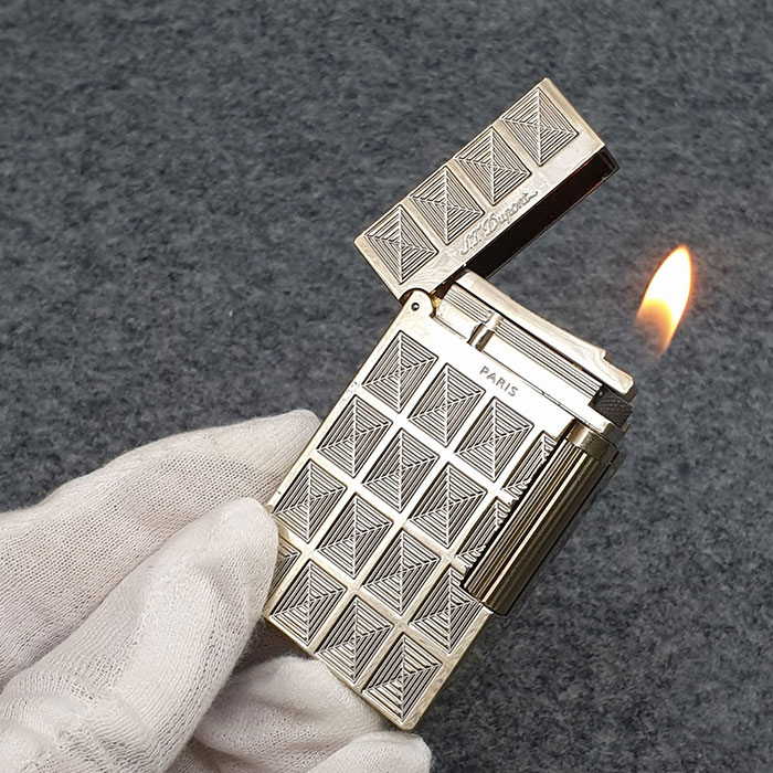 Vỏ Hột Quẹt Bật Lửa Gas Đá Upon Ô Vuông Nổi DP-59B