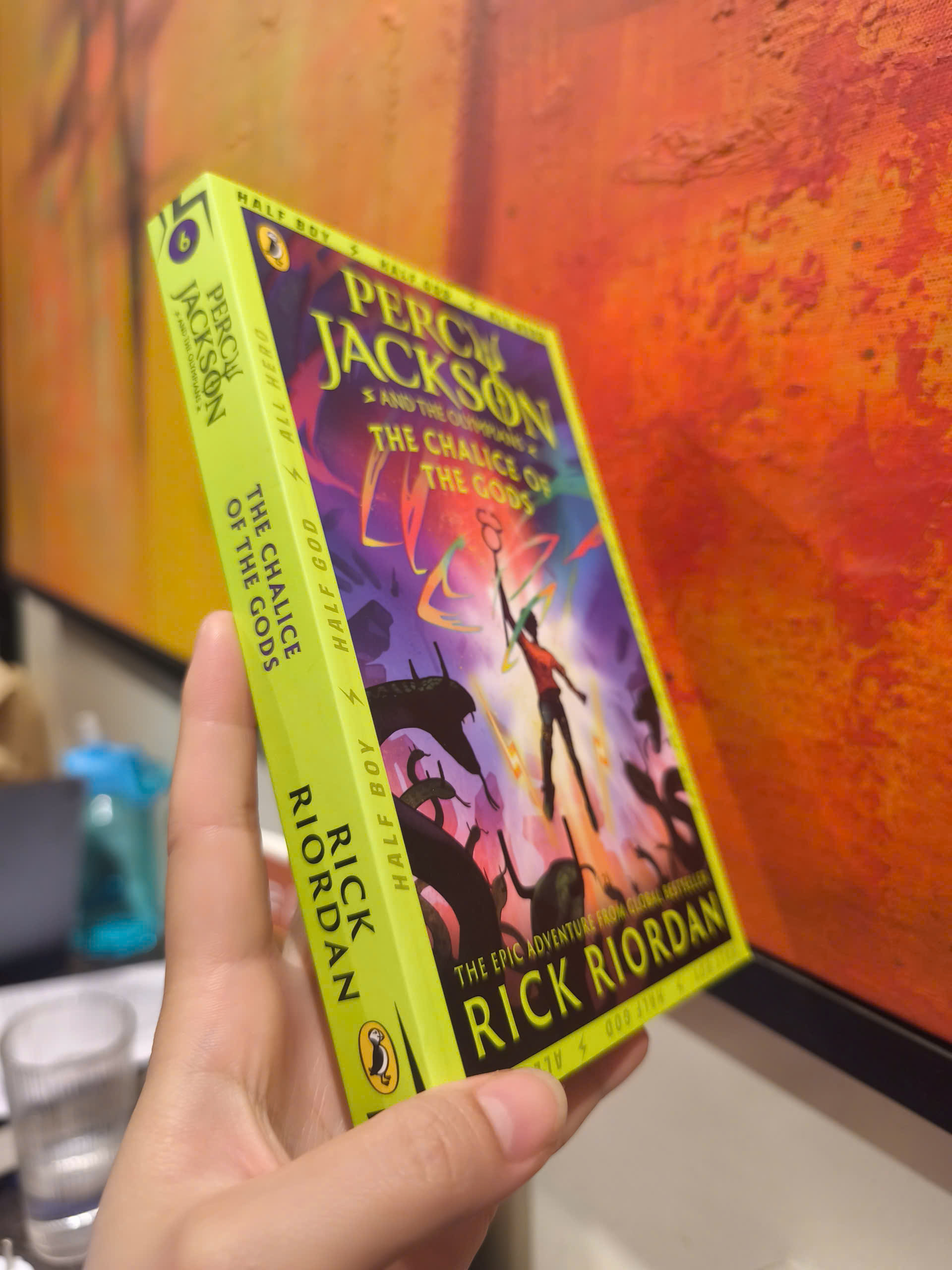 Sách - Percy Jackson and the Olympians: The Chalice of the Gods by Rick Riordan