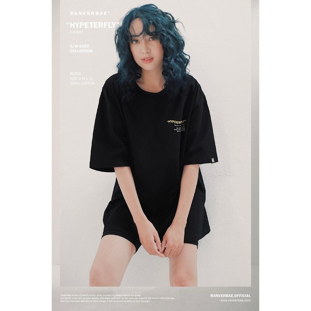 Áo Thun RANVERBAE HYPETERFLY Đen
