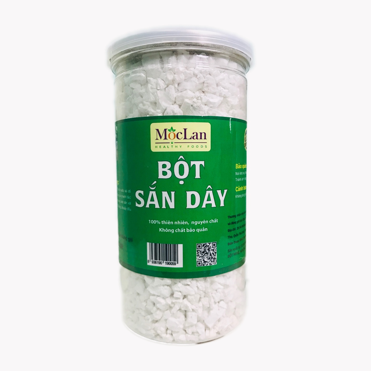 Bột sắn dây nguyên chất Mộc Lan ( hộp 500 g)