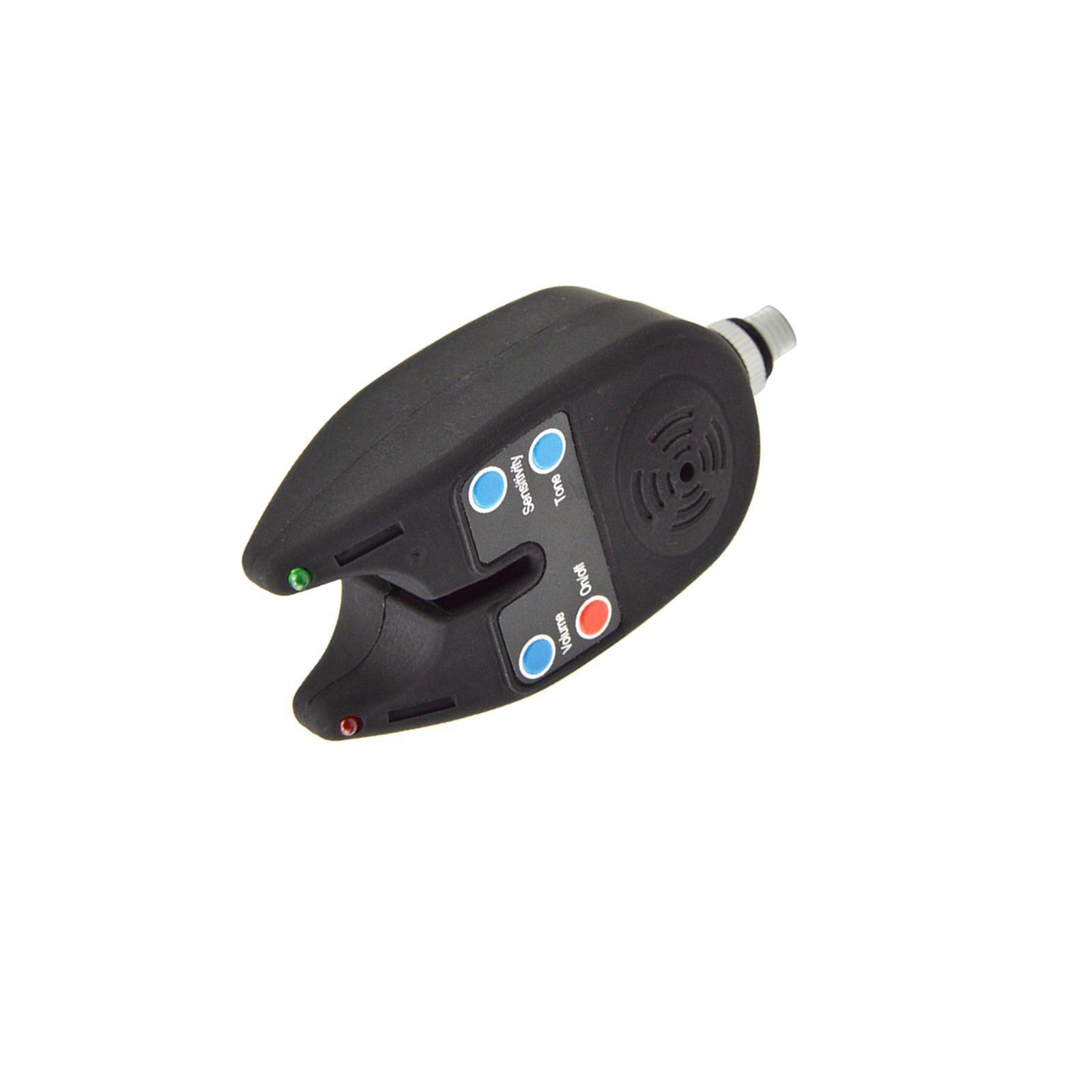 Fishing Bite Alarm, Sensitive Fish Sensing, Fishing Bell Clip on Fishing Rod, Adjustable Sound Alarm for Daytime/Night Carp Fishing