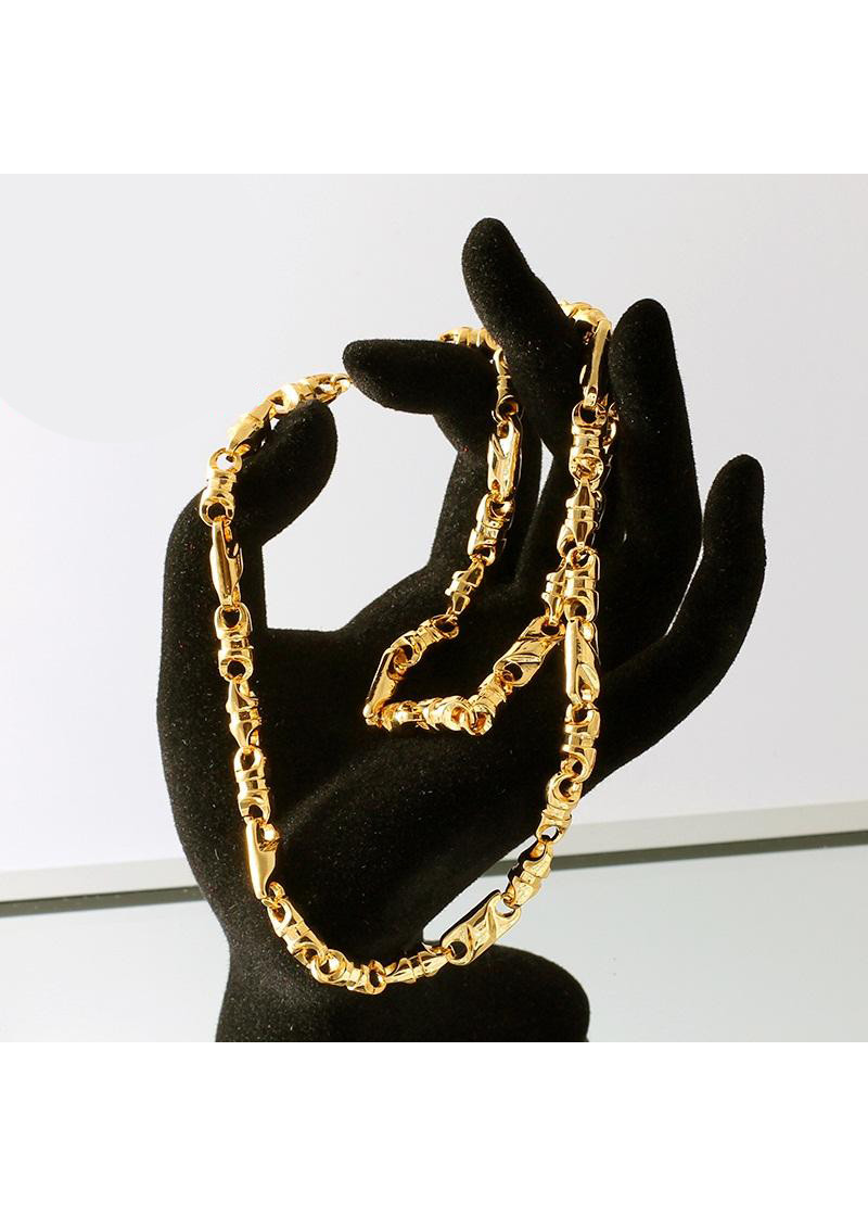 Dây chuyền nam mạ vàng 24k D5