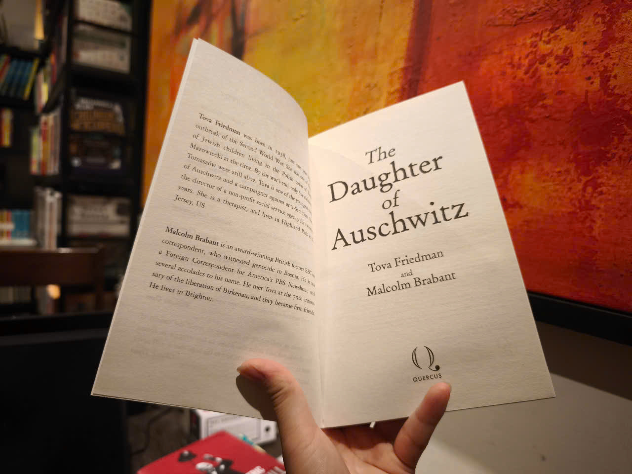 Sách - The Daughter of Auschwitz by Tova Friedman - Nonfiction / Memoir - THE SUNDAY TIMES BESTSELLER