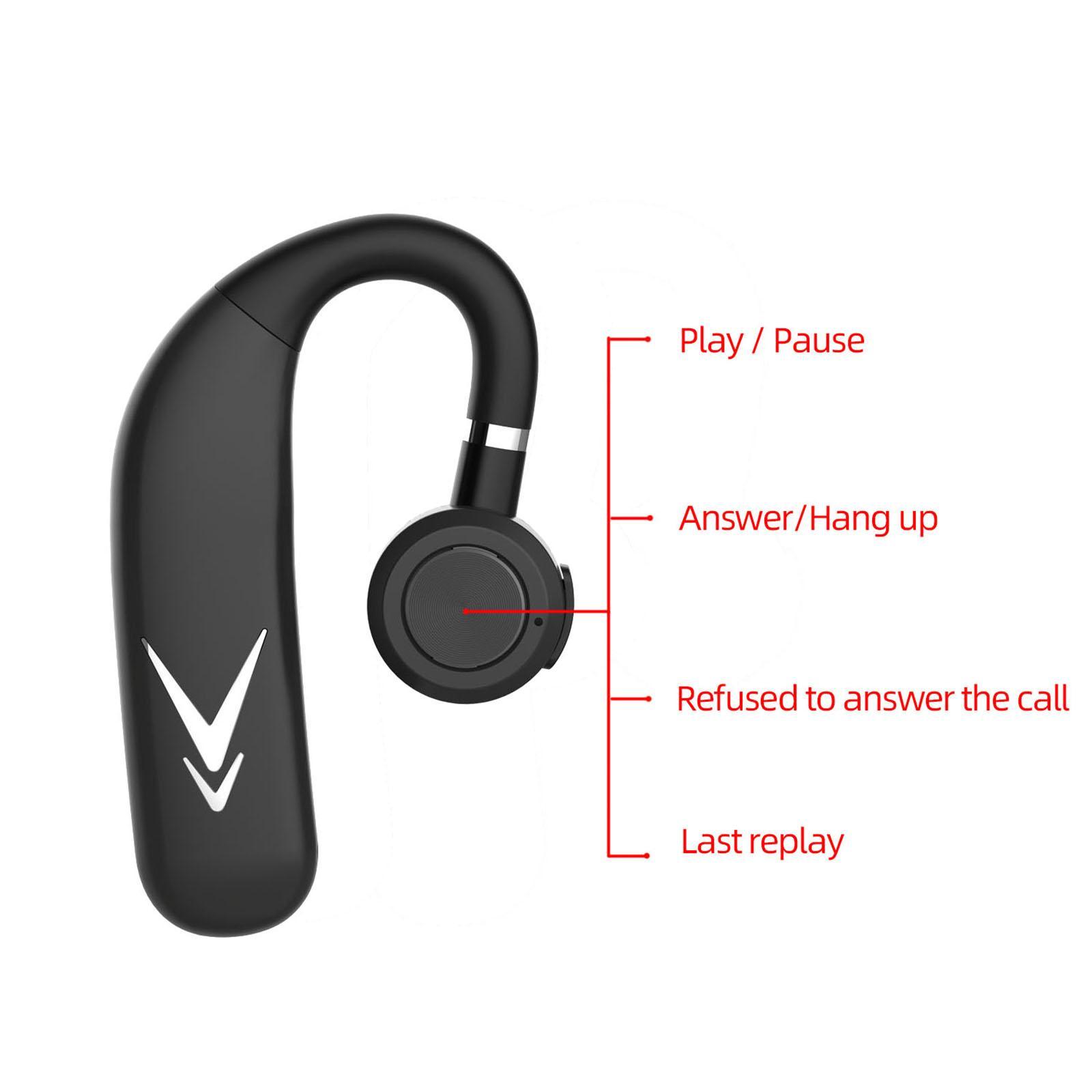 J6 True Wireless  Hanging Ear Rotating Long Standby for Travel