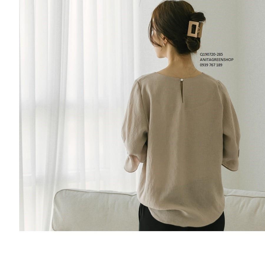 Q190720 ÁO KIỂU NỮ FORM DÀI