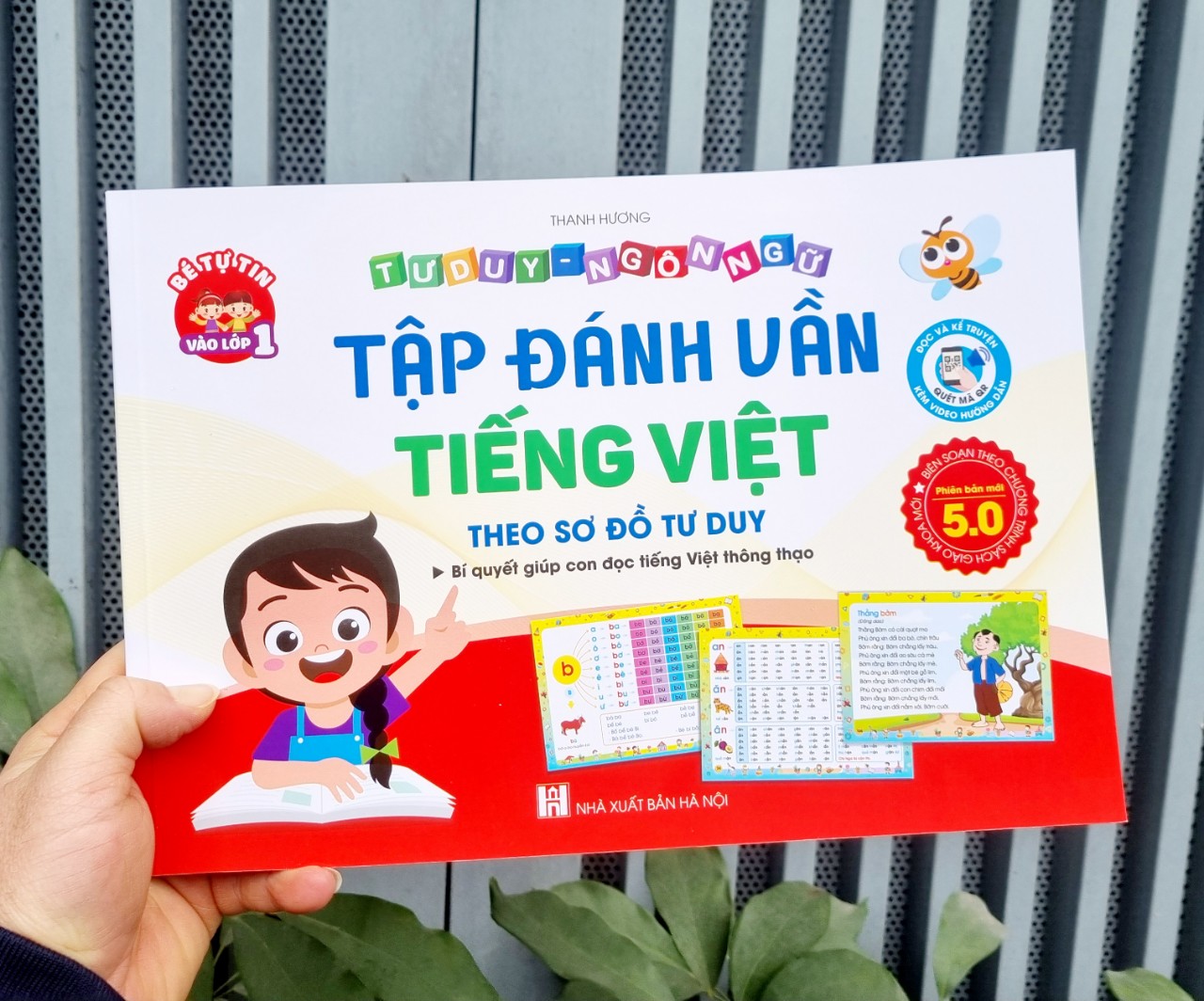 Tập đánh vần tiếng Việt - Theo sơ đồ tư duy - Bản mới nhất 5.0 - Quét mã QR để nghe hướng dẫn đọc