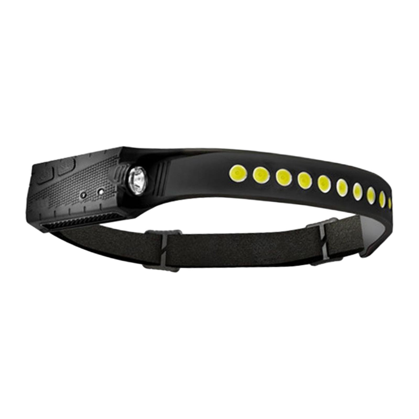 COB LED  Work Light Bar Head Band Lamp Headlight for Night Running