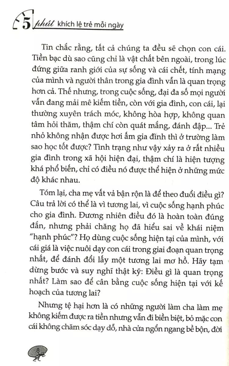 5 Phút Khích Lệ Trẻ Mỗi Ngày