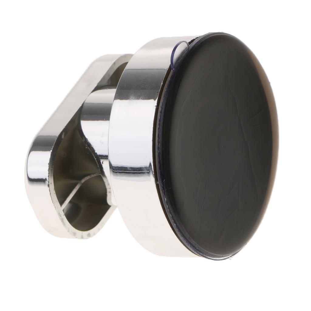 3xStrong Suction Cup Cabinet Handle Glass Door Pull Window Knob Decor Silver S