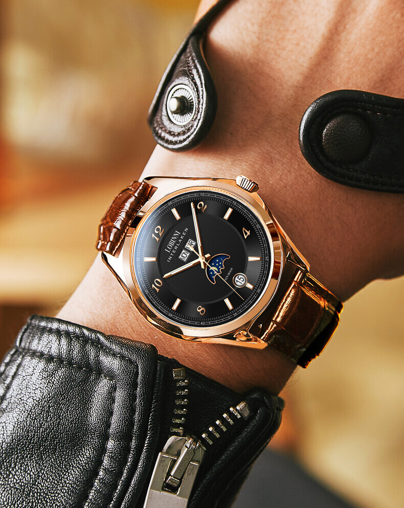 Đồng hồ nam chính hãng Lobinni No.18016-1