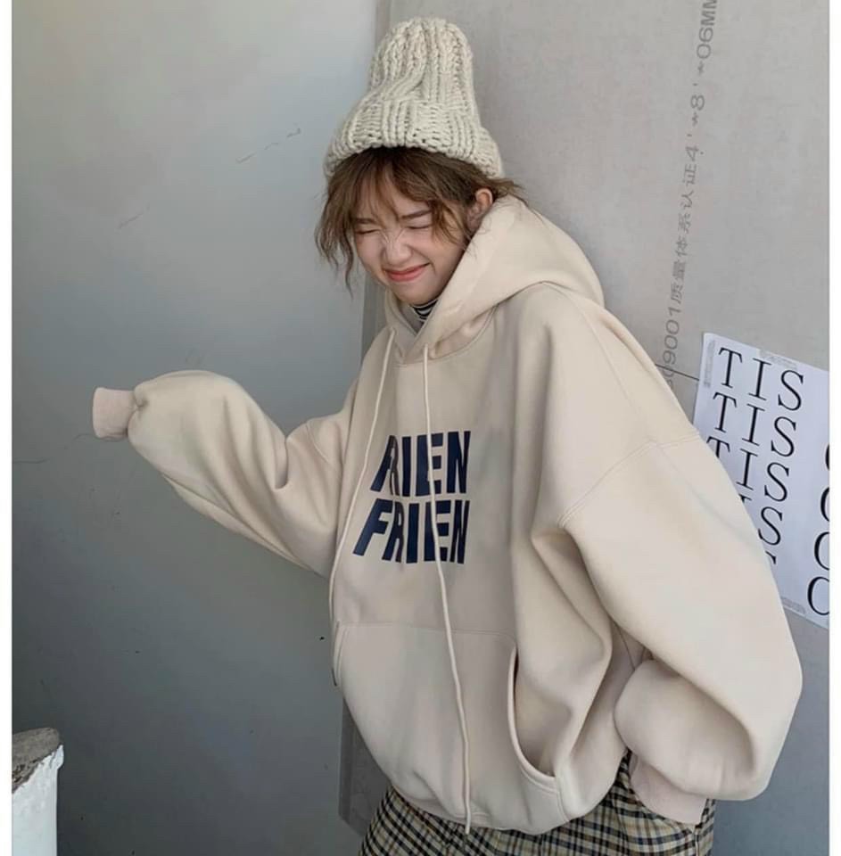 Áo nỉ lót bông in chữ friend chất dày dặn, Áo sweater nỉ FRIEND Quảng Châu , Áo Hoodie Hàn Quốc Form rộng, Áo Nỉ Hoddie Friend Hot Hit Style Hàn Quốc, Áo hoodie nỉ lót bông Friend đủ màu form nam nữ unisex