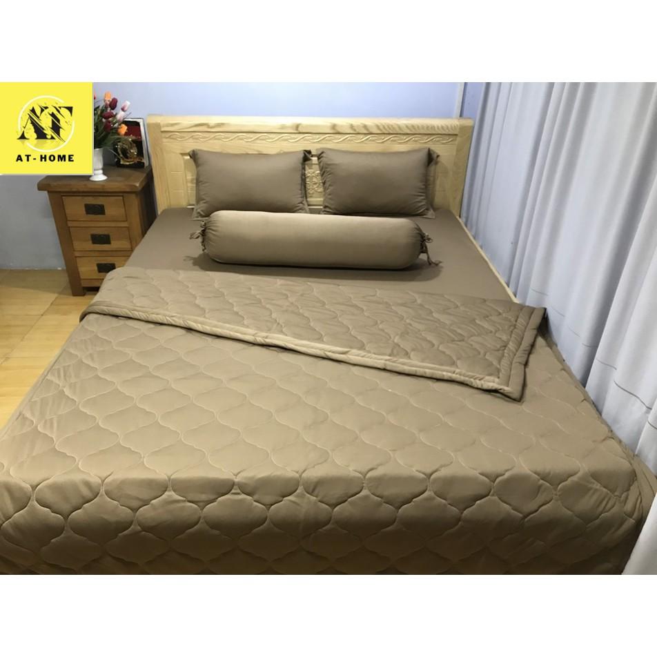 Ga - Drap Giường Lẻ Thun Mát Lạnh Thương hiệu LAN PHAM BEDDING - Màu Nâu Cà Phê