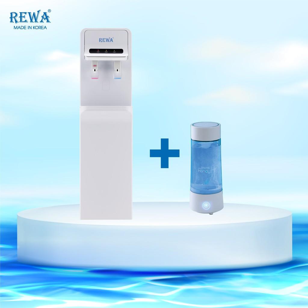 Combo Máy lọc nước nóng lạnh REWA RW-NA-800 + Máy tạo nước Hydrogen Hendy- hàng chính hãng