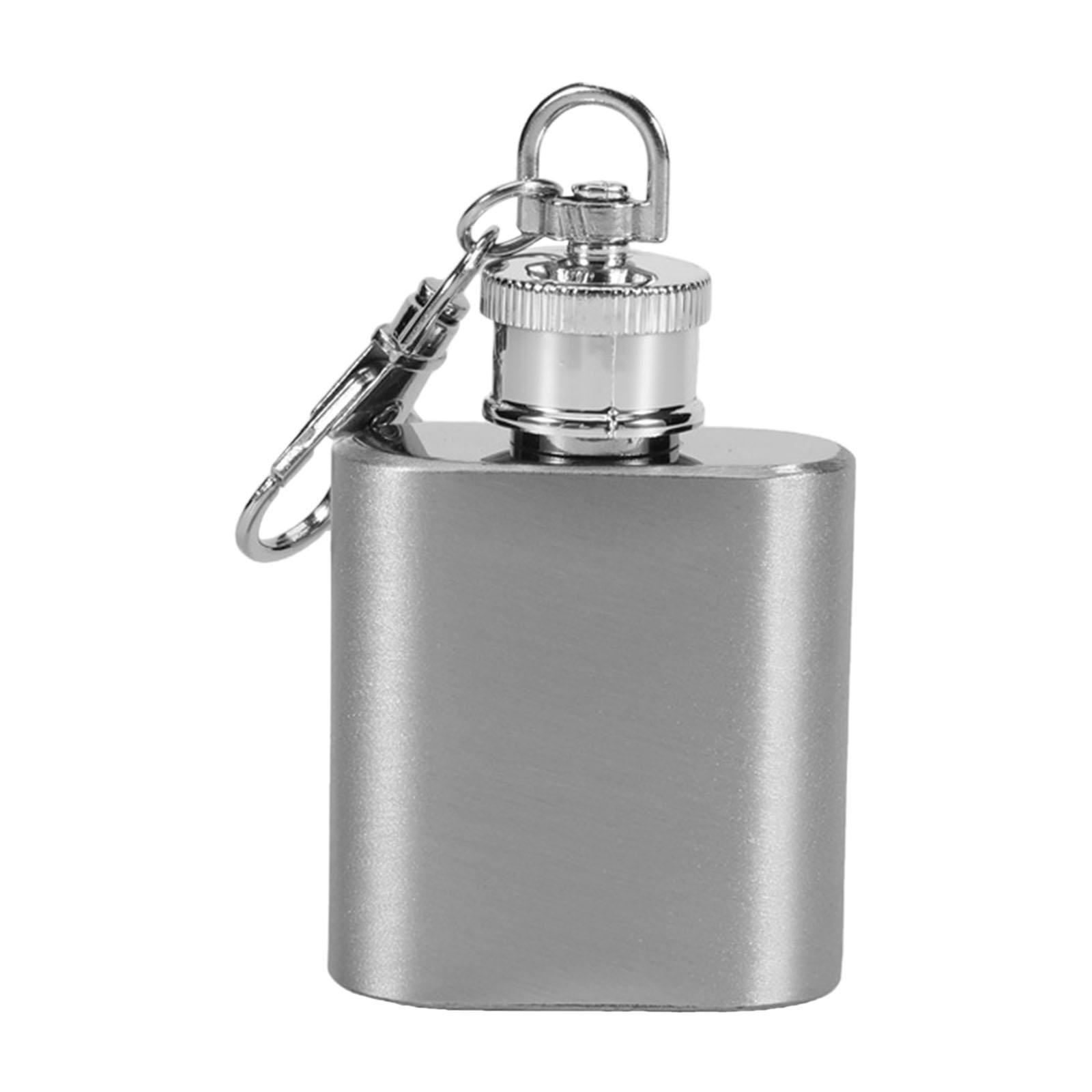Hip Flagon Stainless Steel Pot Drink Bottle for Hiking Travel Men Indoor and Outdoor Barbecue