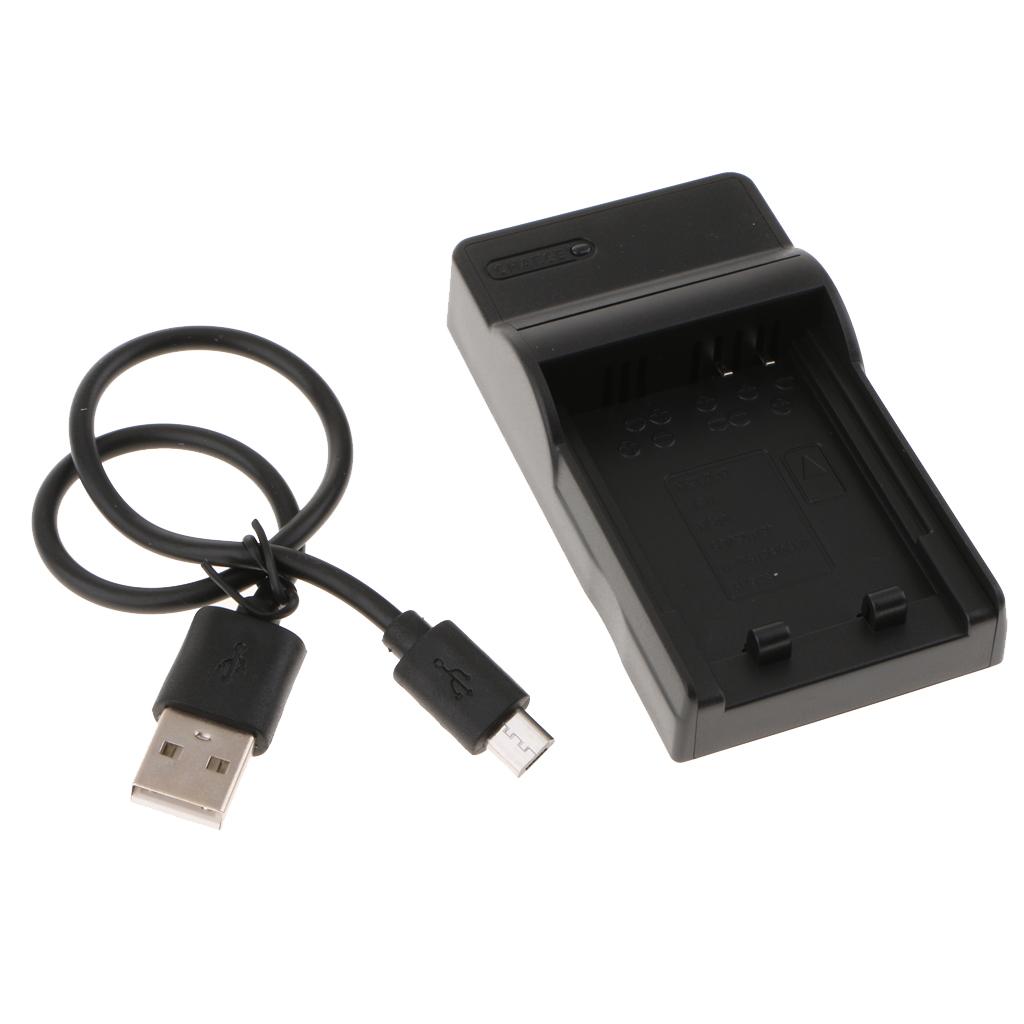 For SX40 SX50 SX60 Camera Battery Charger Kit & USB Charging Cable