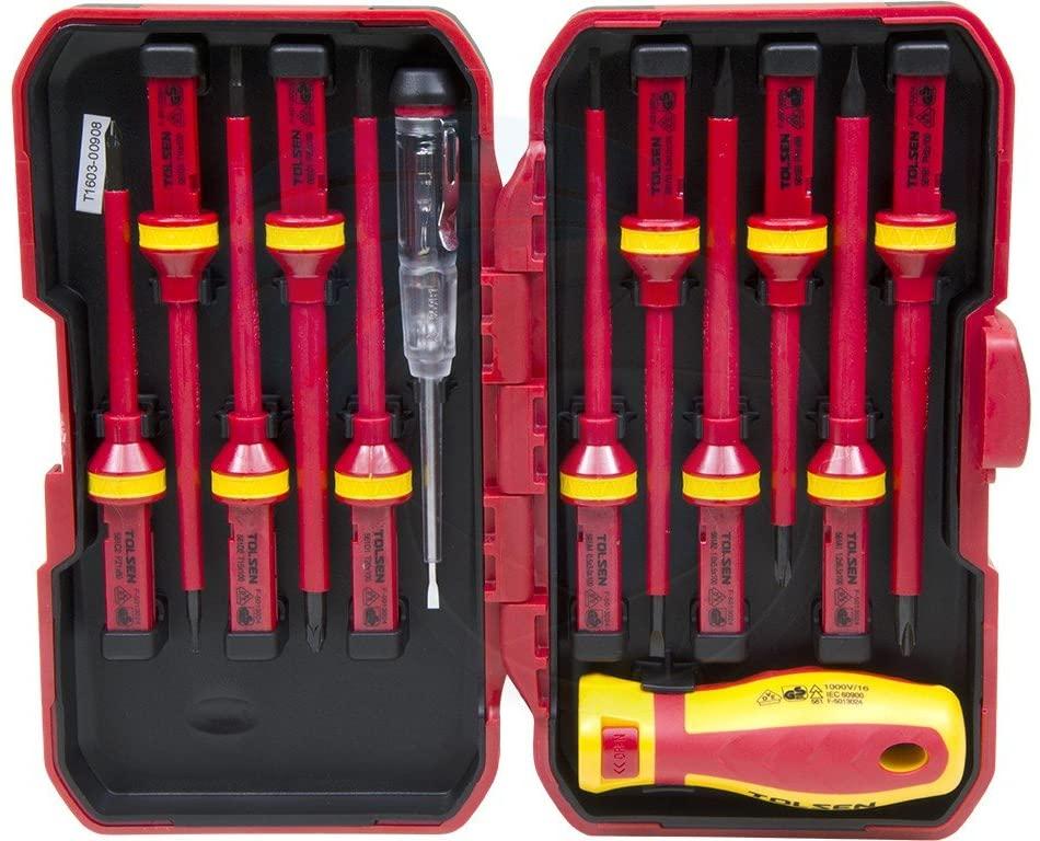 BỘ VÍT CÁCH ĐiỆN 13 CÂY TOLSEN 38016 - HÀNG CHÍNH HÃNG