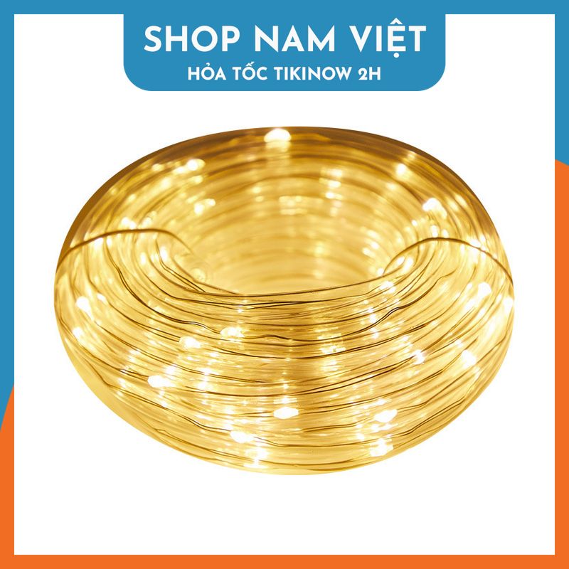 Đèn Led Đom Đóm Bọc Nhựa Năng Lượng Mặt Trời Chống Nước Trang Trí Ngoài Trời - Chính Hãng NAVIVU