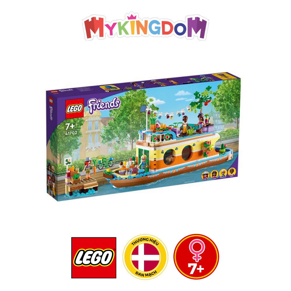 Đồ Chơi LEGO FRIENDS Nhà Thuyền Trên Sông 41702