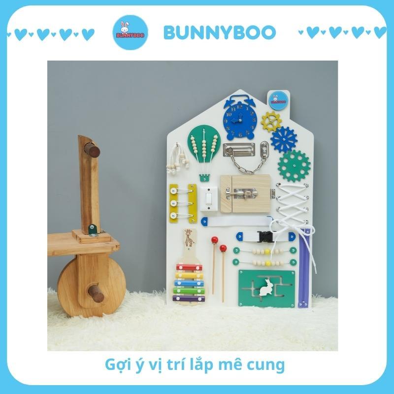 Phụ kiện bảng bận rộn cho bé - Tự thiết kế Busy board Montessori combo tiết kiệm