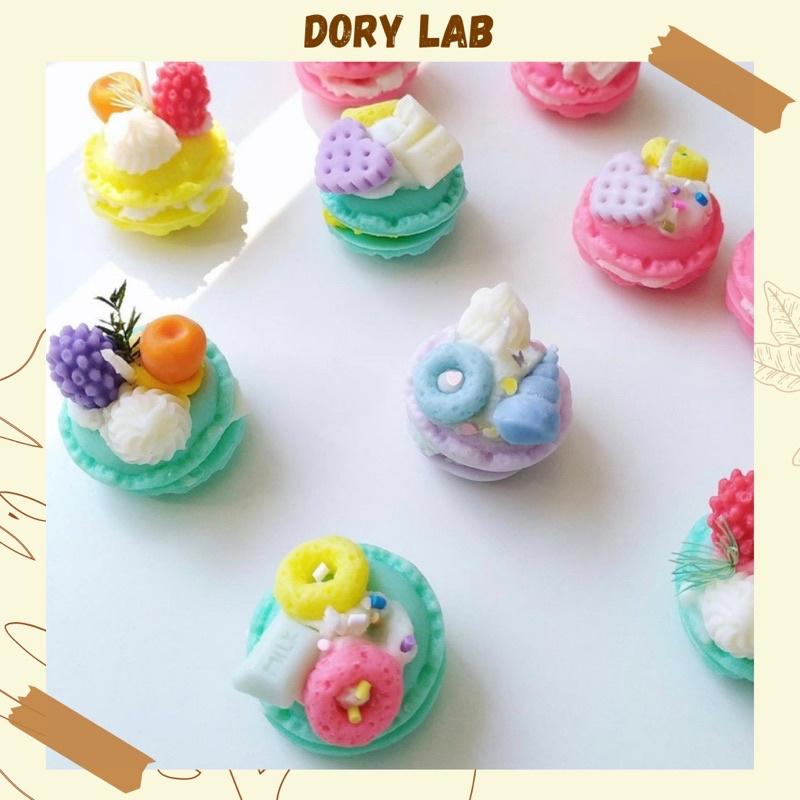 Nến Thơm Bánh Kẹp Topping Màu Sắc Handmade - Dory Lab