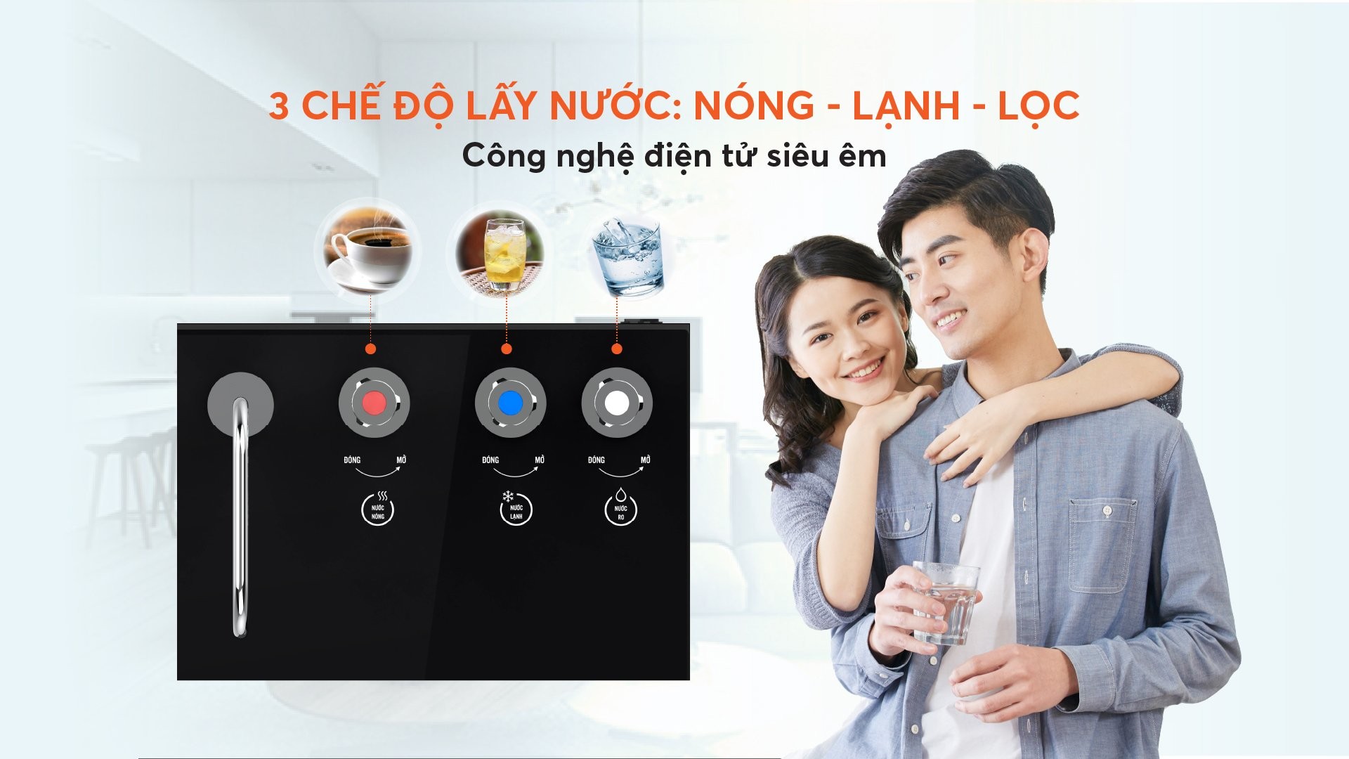 Máy Lọc Nước Nóng Lạnh Nguội Karofi Livotec 611 - Hàng Chính Hãng