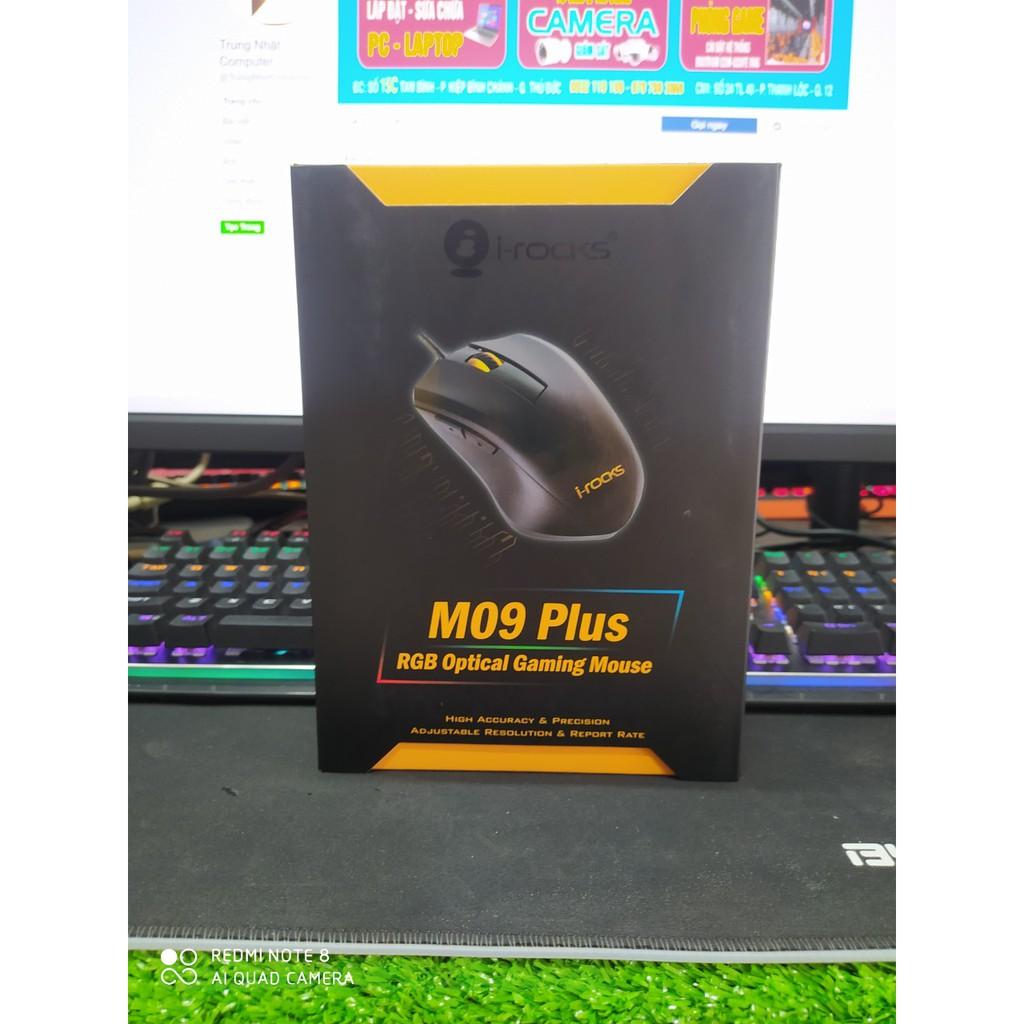 CHUỘT GAMING i-Rocks M09 Plus RGB-Hàng Chính Hãng