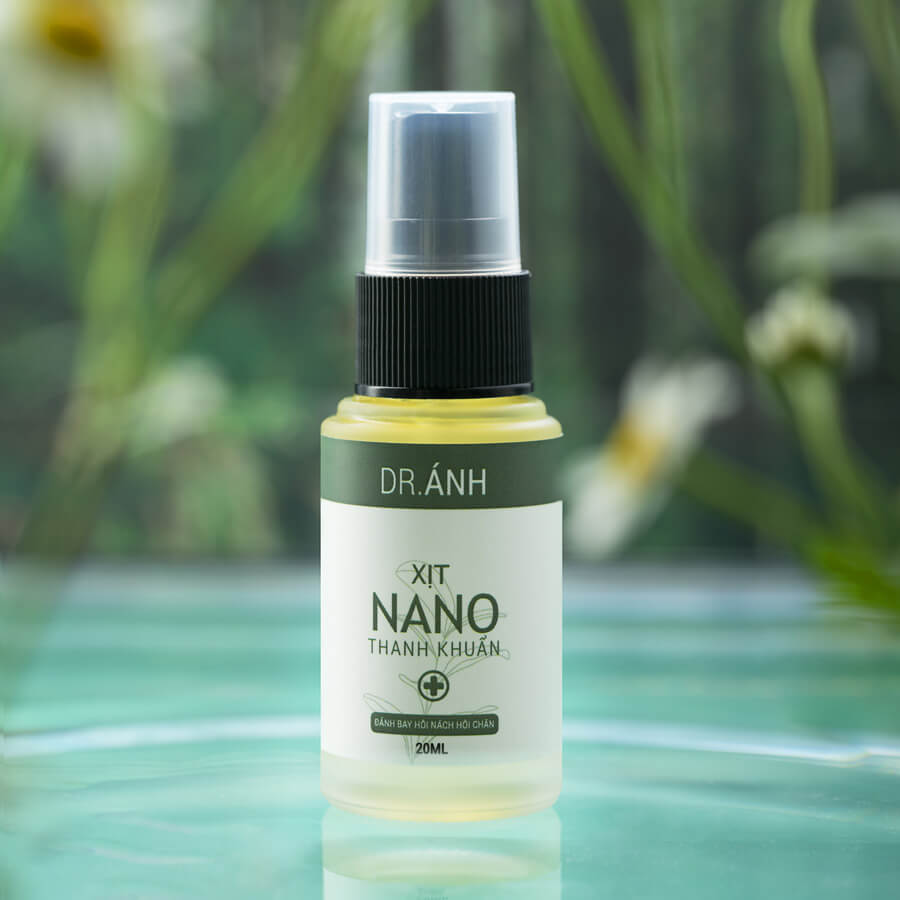 Xịt Nano Thanh Khuẩn Dr. Ánh Khử Mùi Hôi Nách - Hôi Chân