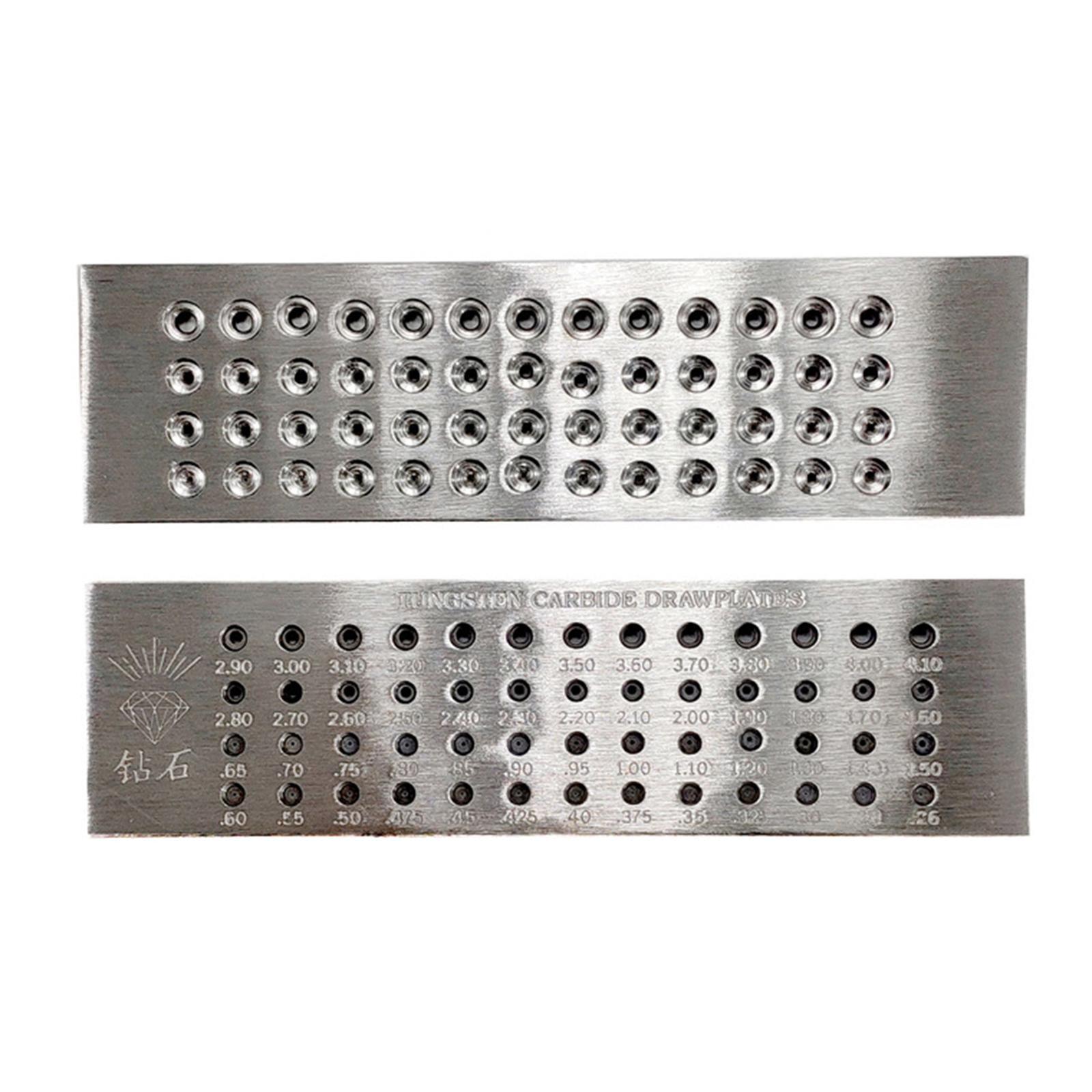Wire Drawplate Jewelry Making Polishing Tungsten Carbide Wire Draw Plate
