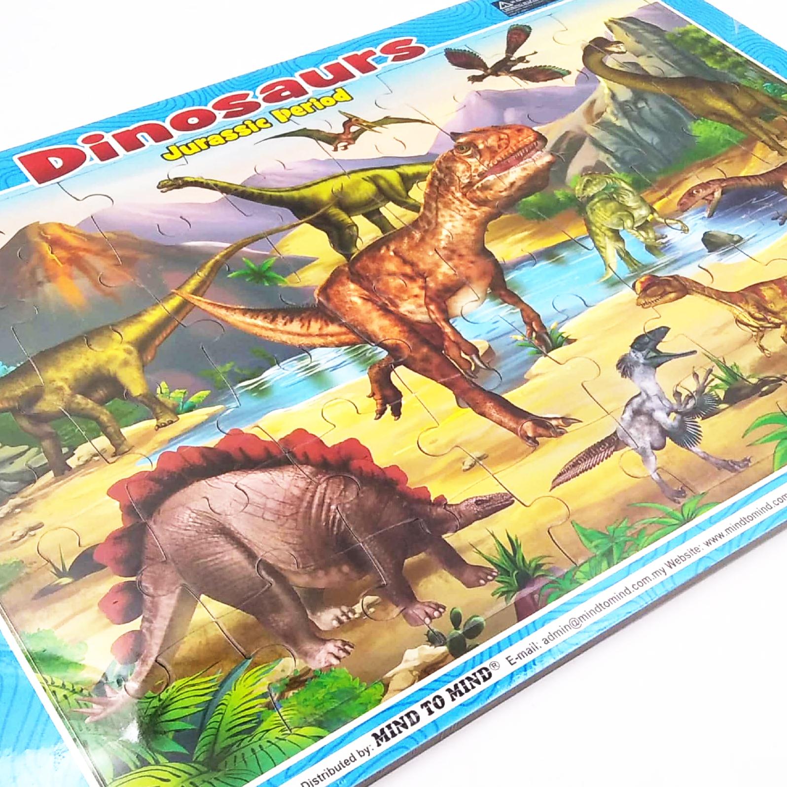 Fun With Puzzles: Dinosaurs Jurassic Period