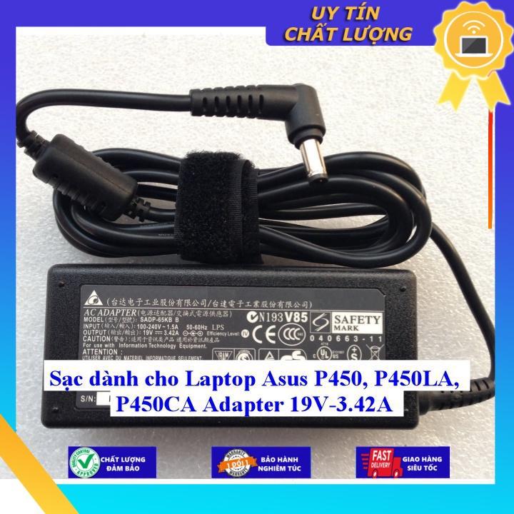 Hình ảnh Sạc dùng cho Laptop Asus P450 P450LA P450CA Adapter 19V-3.42A - Hàng Nhập Khẩu New Seal