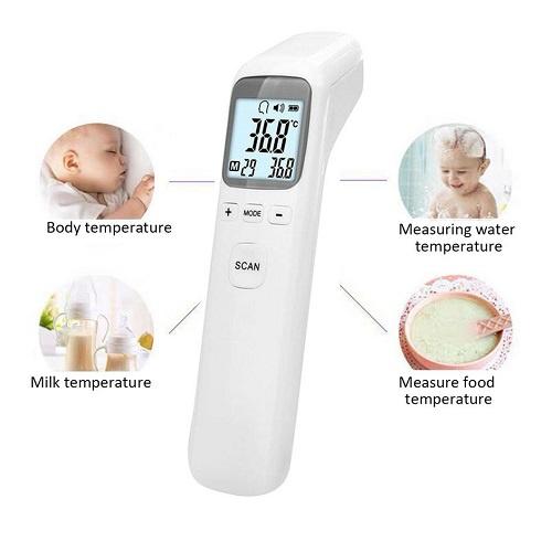 Nhiệt Kế Đo Trán Hồng Ngoại Điện Tử Infrared Thermometer CK- T1803/CK-1502