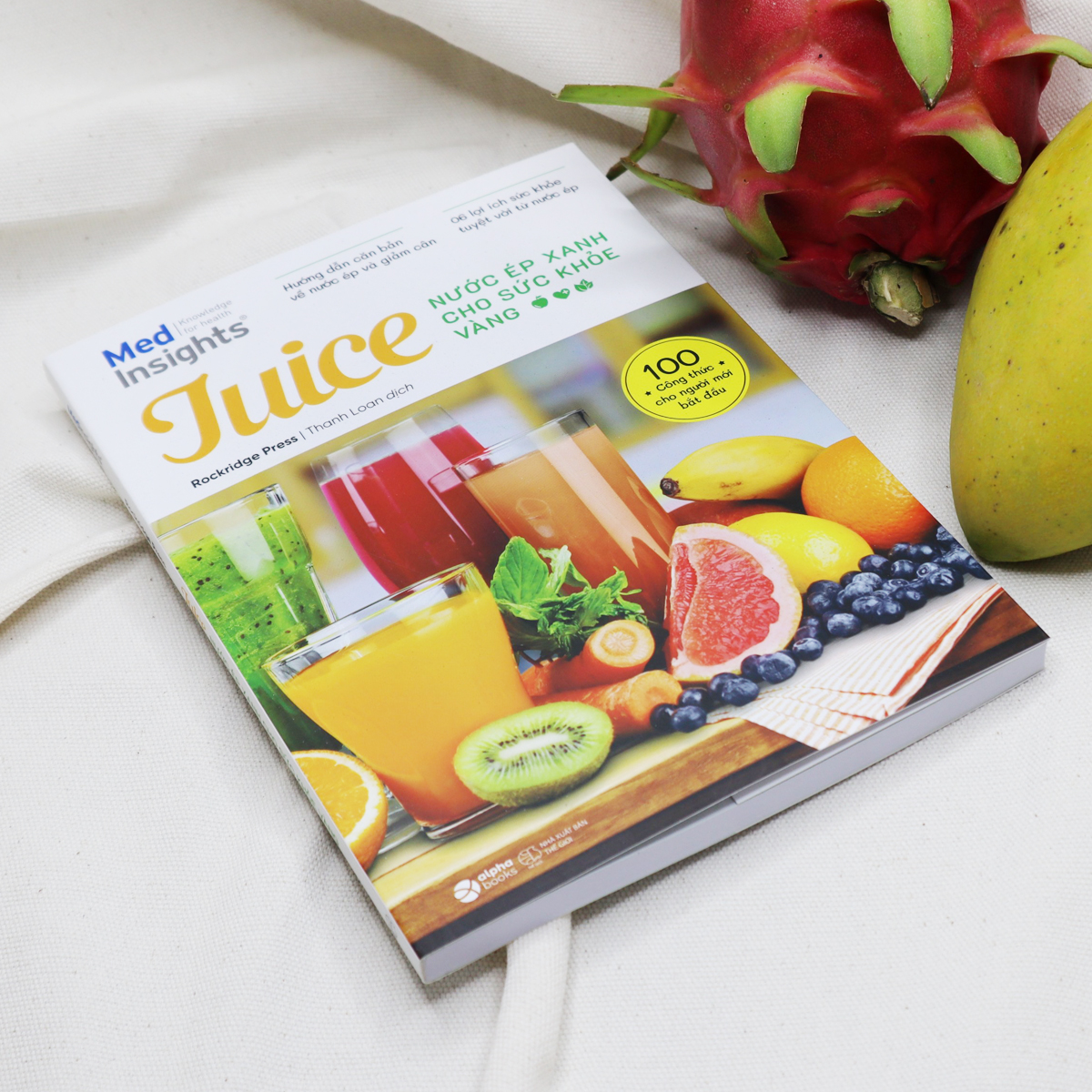 Sách - Juice - Nước Ép Xanh Cho Sức Khỏe Vàng