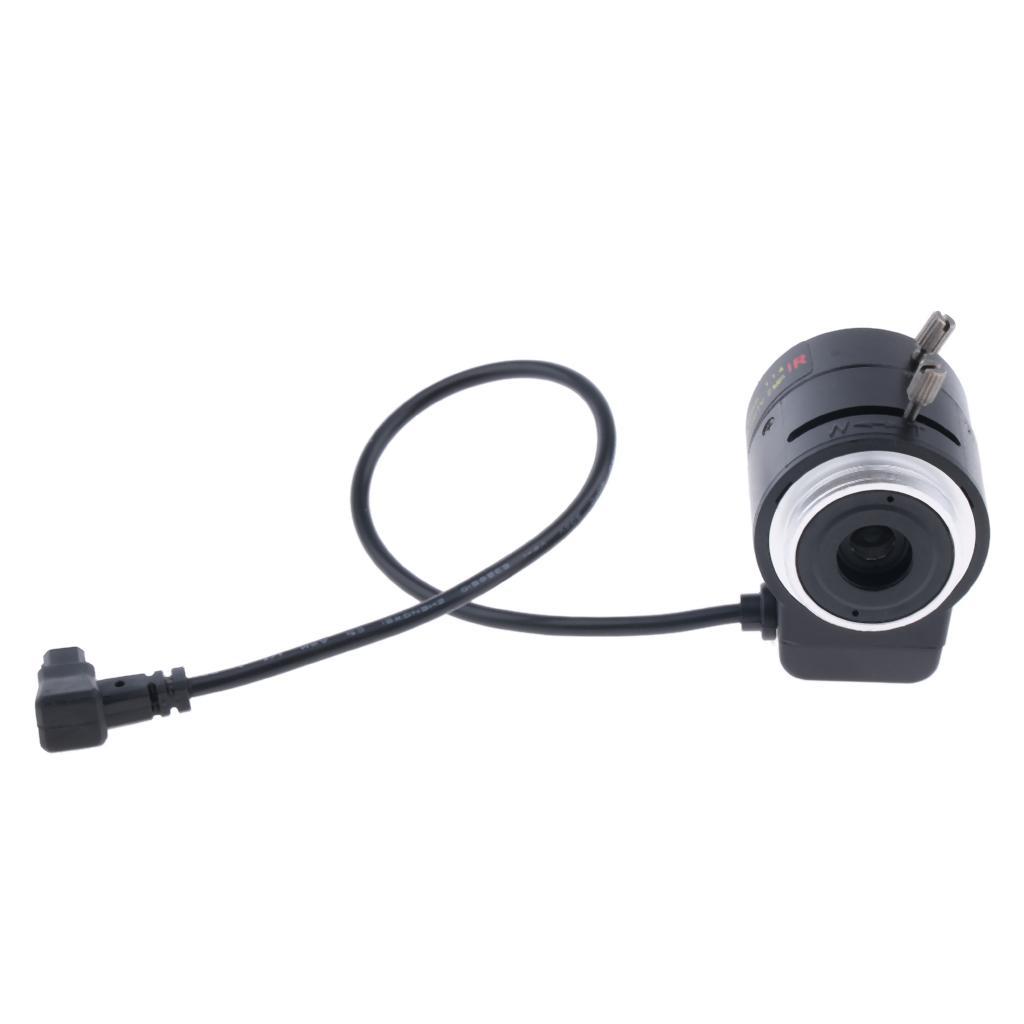 Camera Varifocal IR Lens 2MP 2.8-12mm F1.4 CS Mount Auto Iris 1/2.7'' Format