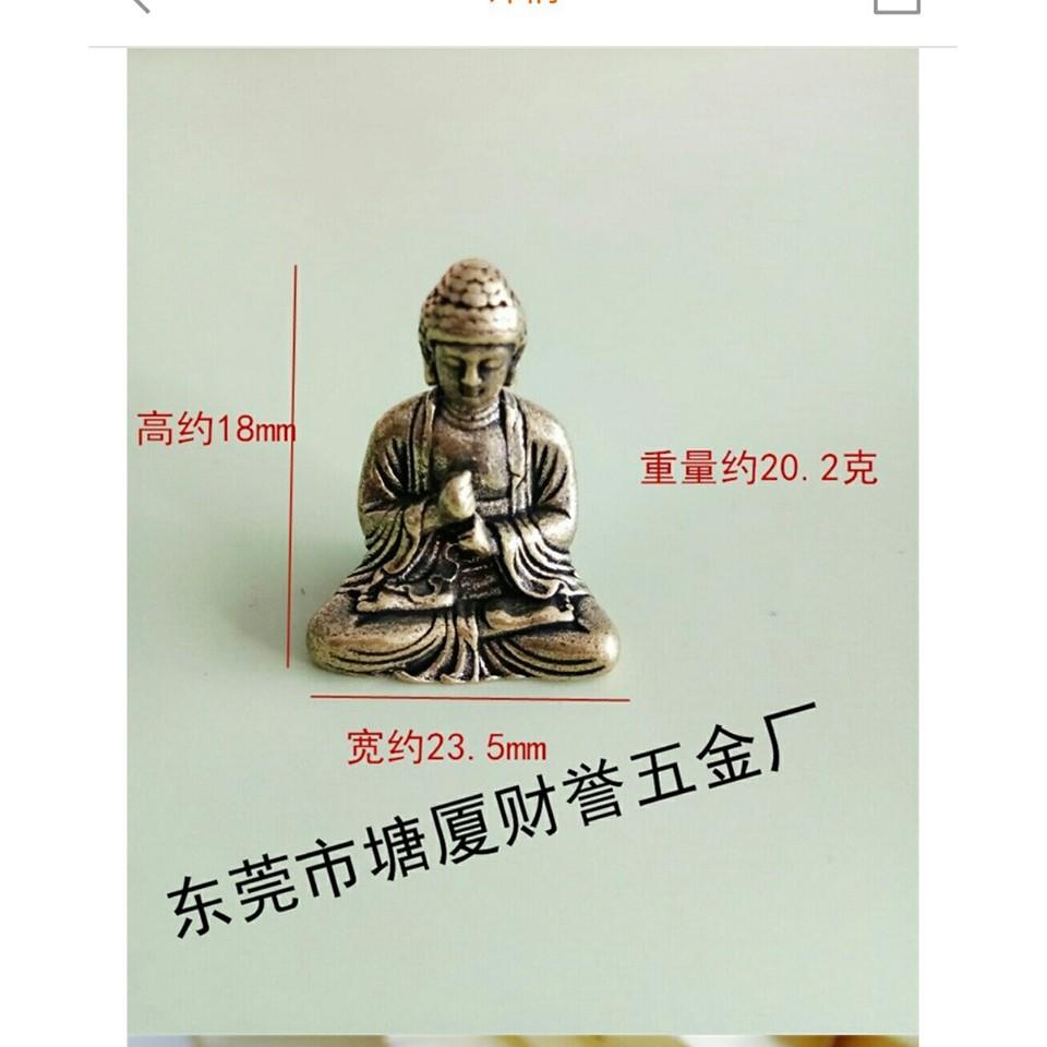 Tượng phật bằng đồng - phụ kiện trang trí