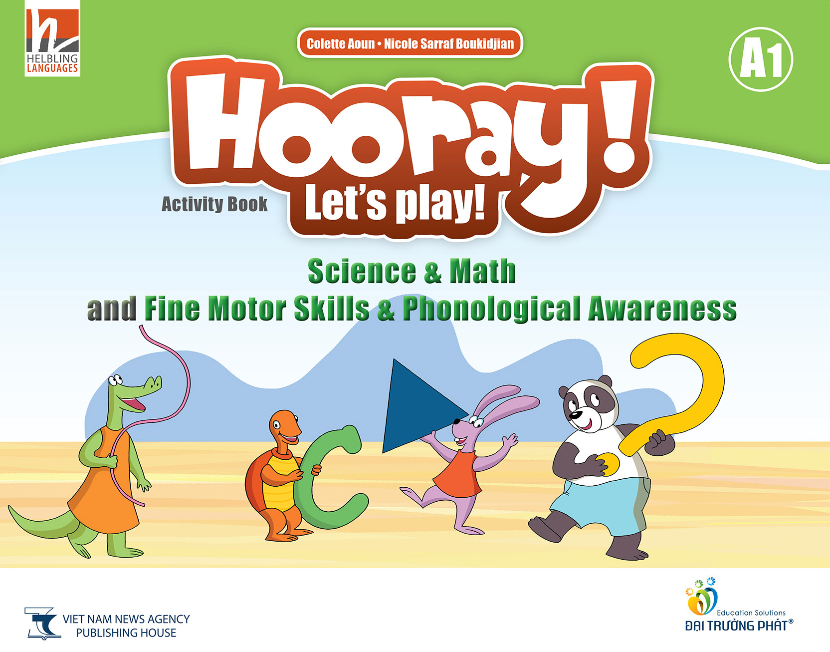 Hooray Let's Play A1 Science &amp; Math and Fine Motor Skills-Phonological Awareness Activity Book
