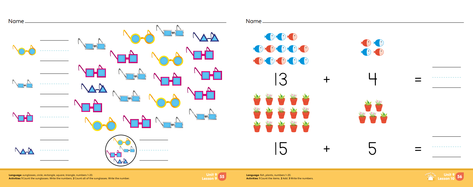 Doodle Town Level 2 Math Skills Pad 2nd Edition