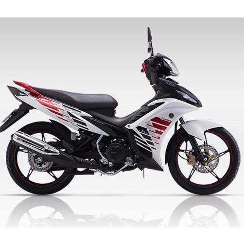 Tem exciter 135 trắng đỏ 2014