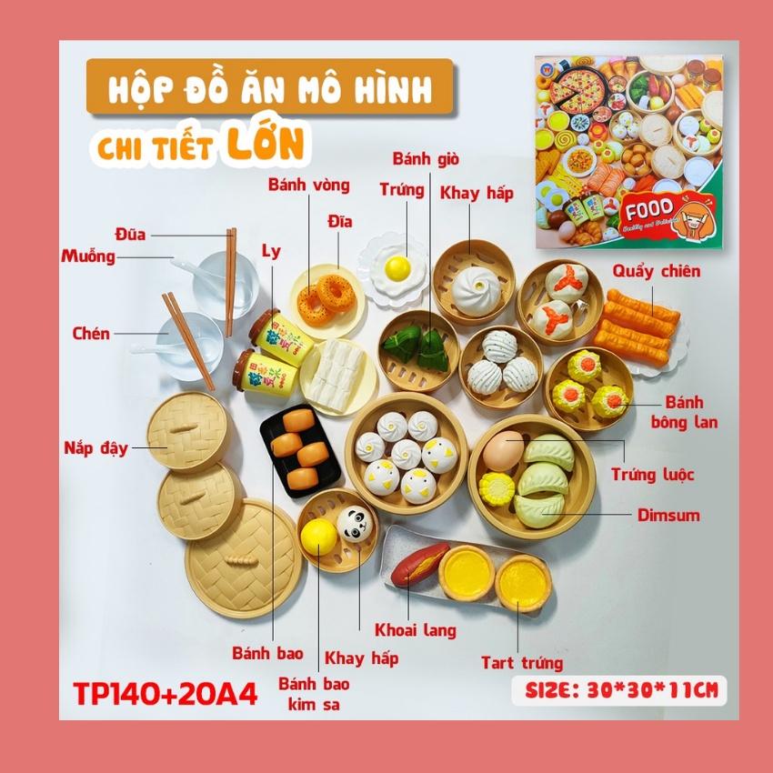 Bộ đồ chơi nấu ăn làm bánh 88 món cho bé