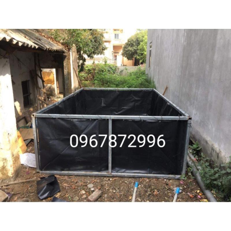 Bể Bạt HDPE kt 3×2×0.7m dày 0.5mm