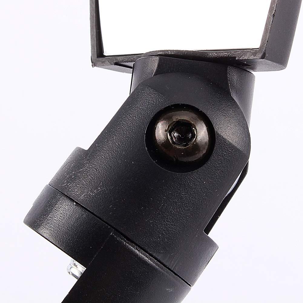 Gương xe đạp linh hoạt, xe đạp 2PCS, gương lồi cho độ phân giải cao 360 ° 360 ° Gương xe đạp phía sau, Velo retro -hole